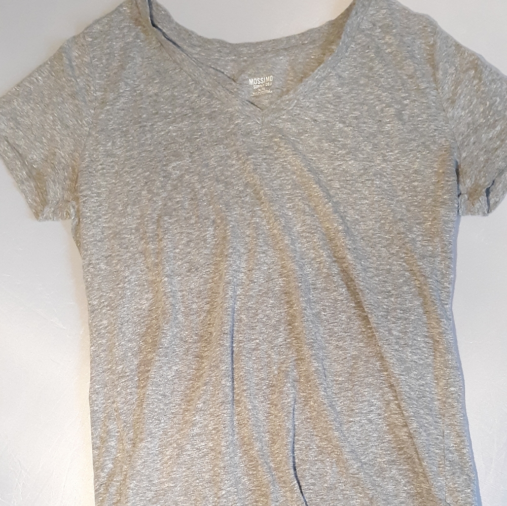 Grey v neck